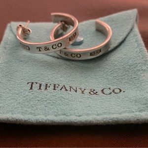 Tiffany & Co. | 1837® Hoop Earrings | Sterling Silver | Medium